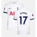 Tottenham Hotspur Cristian Romero #17 Voetbalkleding Thuisshirt 2023-24 Korte Mouwen